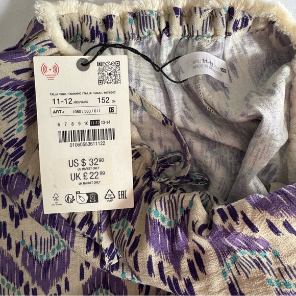 Zara SET Girls Pants Outfit  NWT - Picture 2 of 5